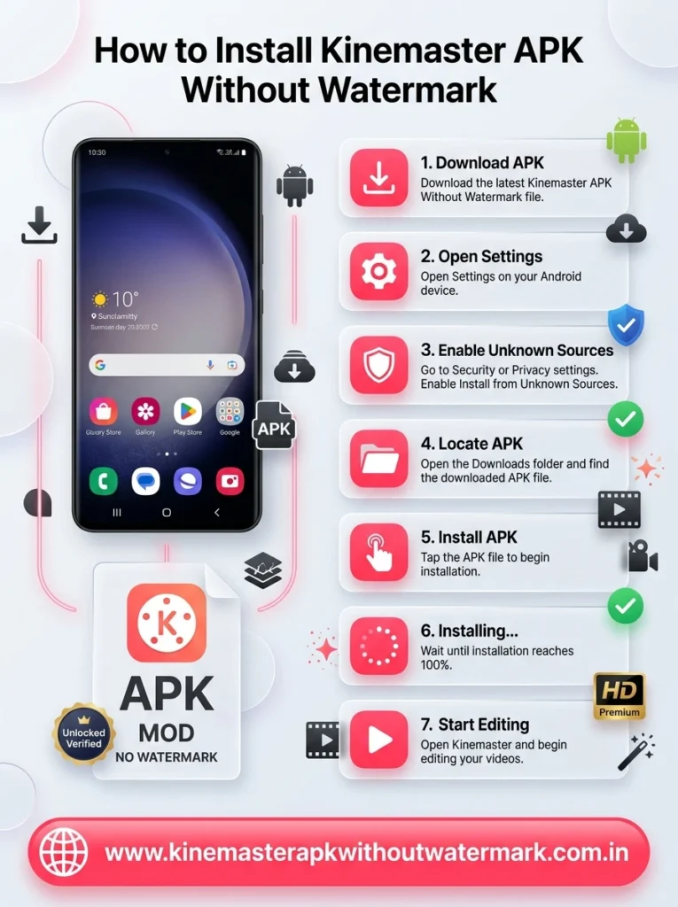 Install Kinemaster APK